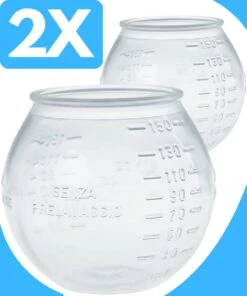 Doseerbol 2 Stuks - Wasbol - Wasbollen Voor Wasmiddel - Doseerdop - Wasbolletjes Voor Wasmachine - Doseerbol Wasmiddel Vloeibaar - Wasmiddel Bol - Wasbal