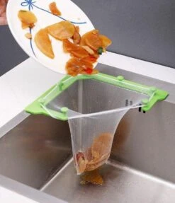 Merkloos Gootsteen Organizer - Gootsteen Afval Netje - Gootsteenontstopper - Spoelbak - Incl. 50 Netjes -Lifestyle-Productwinkel 1032x1200