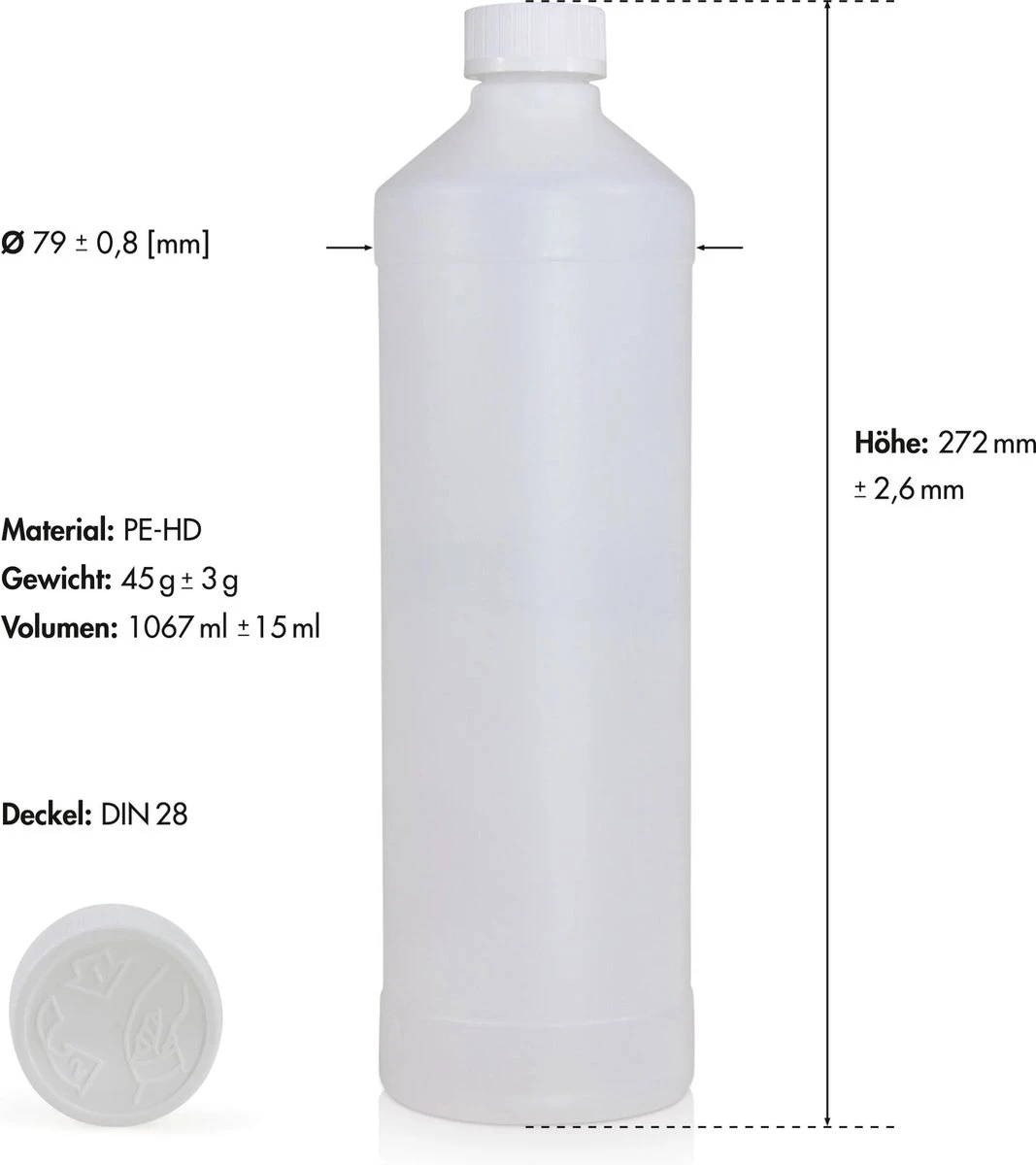 Isopropyl Alcohol - Isopropanol - IPA - Isopropyl - 99,9% Zuiver - 1000ml - Inclusief Trechter 4 Isopropyl Alcohol - Isopropanol - IPA - Isopropyl - 99,9% Zuiver - 1000ml - Inclusief Trechter - Afbeelding 3