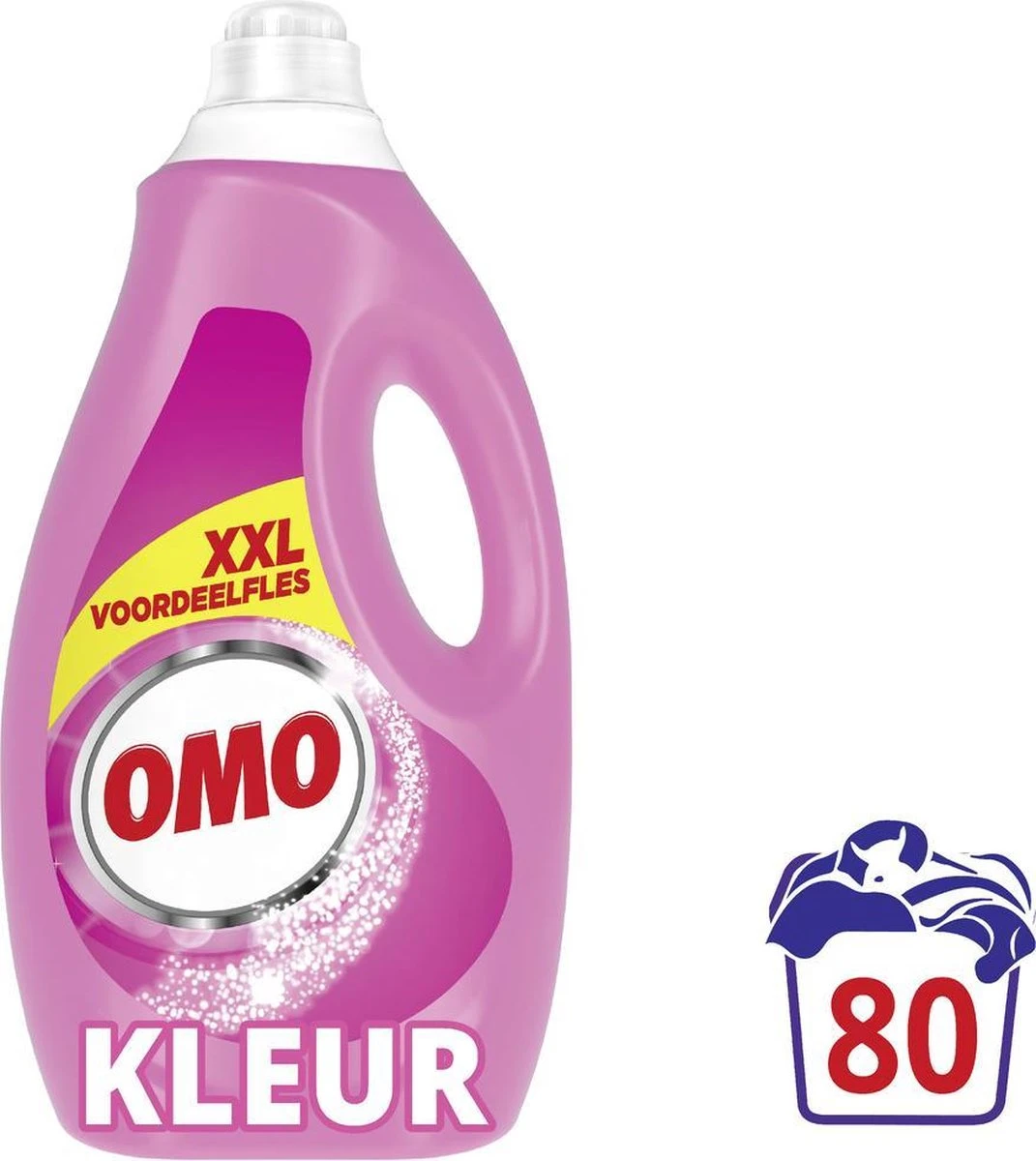 Omo Kleur Vloeibaar Wasmiddel - 80 Wasbeurten - Voordeelverpakking 3 Omo Kleur Vloeibaar Wasmiddel - 80 Wasbeurten - Voordeelverpakking