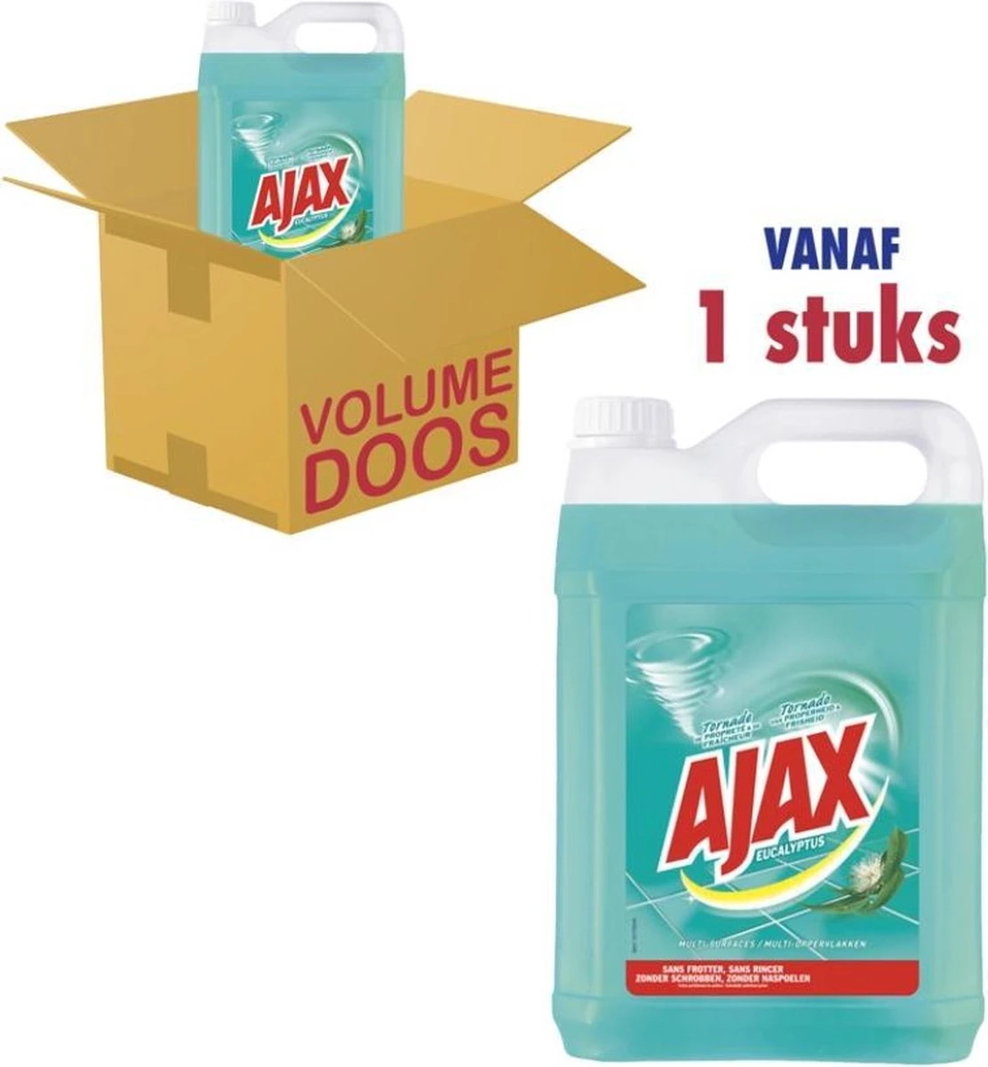 Ajax® Ajax Allesreiniger Eucalyptus 9 Ajax® Ajax Allesreiniger Eucalyptus - Afbeelding 7