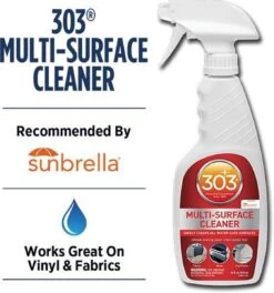 303® Multi-Surface Cleaner - 946 Ml | Veilig Voor Alle Soorten Bekleding En Vinyl. Vlekken Verdwijnen Binnen Enkele Minuten En Verkleurde Oppervlakken Komen Weer Tot Leven. -Lifestyle-Productwinkel 1121x1200 1