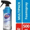 Glorix Hygiënische Badkamer Foamspray - 6 X 500 Ml - Voordeelverpakking -Lifestyle-Productwinkel 1121x1200