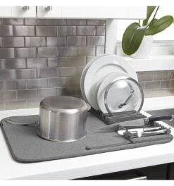 Umbra Udry Afdruiprek Met Droogmat - Antraciet 8 Umbra Udry Afdruiprek Met Droogmat - Antraciet -Lifestyle-Productwinkel 1122x1200 2