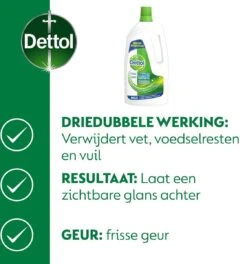 Dettol Power & Fresh - Allesreiniger - Orignal - 6 X 1,5 Liter -Lifestyle-Productwinkel 1123x1200