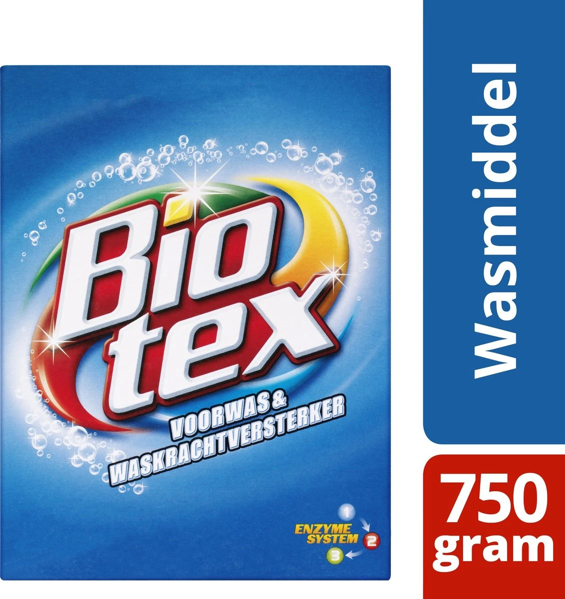 Biotex Waspoeder Voorwas & Waskrachtversterker - 750 Gram 6 Biotex Waspoeder Voorwas & Waskrachtversterker - 750 Gram - Afbeelding 4