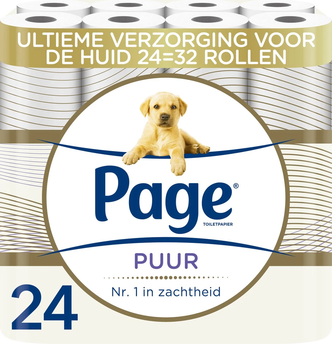 Page Puur Toiletpapier - 24 Rollen - Extra Duurzaam Wc Papier - Voordeelverpakking 3 Page Puur Toiletpapier - 24 Rollen - Extra Duurzaam Wc Papier - Voordeelverpakking