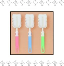 Merkloos EPIN | Glazen Spons | Fles Borstel | Drink Fles Spons | BLAUW -Lifestyle-Productwinkel 1164x1200 3