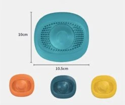 Heuts Goods - Gootsteenzeef - Gootsteenstop - Afvoerzeef - Afvoerstop - Spoelbal - Bad - Douchebak - Keuken - Wasbak - Badkuip - Siliconen - Donkerblauw -Lifestyle-Productwinkel 1200x1006