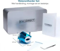 KIMO DIRECT Waterontharder Met 6 Teststrips - Waterontharder - Huishouden Tot 6 Personen - Waterfilter - 7500 Gauss - Blauw -Lifestyle-Productwinkel 1200x1020