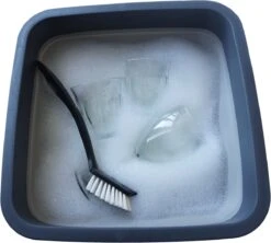 YUGN BLACK Opvouwbare Afwasteil 9 Liter - Afwasbak Teil Wasteil - Afwasbak Vierkant - Afwasteil Opvouwbaar - Ruimtebesparend - Cadeau Tip -Lifestyle-Productwinkel 1200x1077