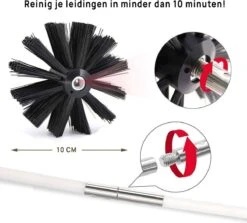 Kibani Schoorsteenborstel 7 Meter - Schoorsteenreiniger - Schoorsteenveger - Schoorsteenveegset - Schoorsteen Borstel - Veegkit - Borstelset Voor Boormachine - Boormachine -Lifestyle-Productwinkel 1200x1085 1