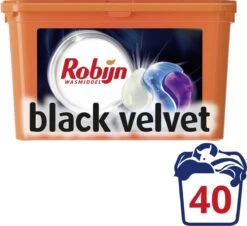 Robijn Black Velvet 3 In 1 Wascapsules - 40 Wasbeurten - Kwartaalbox -Lifestyle-Productwinkel 1200x1098