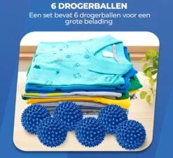 Roegaarden Drogerballen - Wasbollen - 6 Stuks - Siliconen - Sneller Droog - Anti-kreuk 17 Roegaarden Drogerballen - Wasbollen - 6 Stuks - Siliconen - Sneller Droog - Anti-kreuk -Lifestyle-Productwinkel 1200x1100