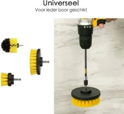 Professionele 4 Delige Borstelset Voor De Boormachine Incl. Verlengstuk, Deze Schoonmaak Schuurborstel Elektrisch Opzetborstel Schrobborstel Set Is Geschikt Als Schrobber Voor Badkamer, Auto, Keuken En Tuin 17 Professionele 4 Delige Borstelset Voor De Boormachine Incl. Verlengstuk, Deze Schoonmaak Schuurborstel Elektrisch Opzetborstel Schrobborstel Set Is Geschikt Als Schrobber Voor Badkamer, Auto, Keuken En Tuin -Lifestyle-Productwinkel 1200x1105 2