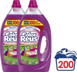 2x Witte Reus Vloeibaar Wasmiddel Color Reus 5 Liter -Lifestyle-Productwinkel 1200x1117