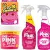 The Pink Stuff Multi Purpose Cleaner - The Pink Stuff Bathroom Cleaner - The Pink Stuff Cleaning Paste & The Original Scrub Mommy -Lifestyle-Productwinkel 1200x1119 4