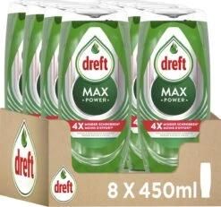 Dreft MaxPower - Vloeibaar Afwasmiddel - Voordeelverpakking 8 X 450 Ml 21 Dreft MaxPower - Vloeibaar Afwasmiddel - Voordeelverpakking 8 X 450 Ml -Lifestyle-Productwinkel 1200x1124 4