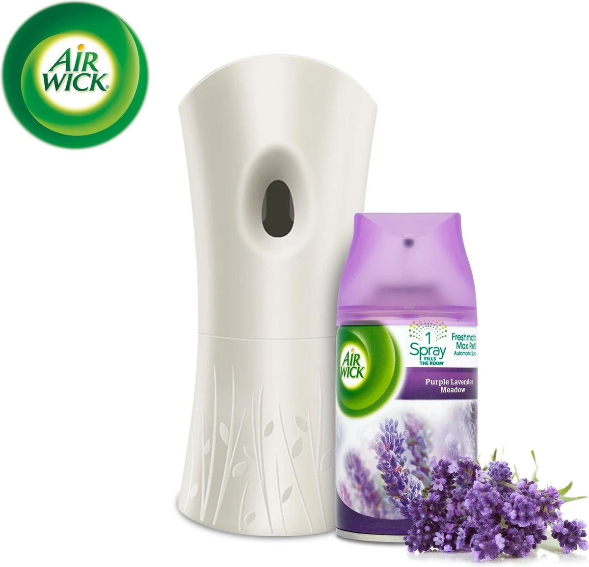 Air Wick Freshmatic Automatische Spray Luchtverfrisser - Paarse Lavendel Navulling - 3 Stuks - Voordeelverpakking 6 Air Wick Freshmatic Automatische Spray Luchtverfrisser - Paarse Lavendel Navulling - 3 Stuks - Voordeelverpakking - Afbeelding 4