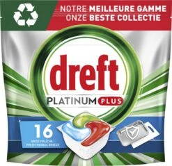 Dreft Platinum Plus All In One Machine Clean - Vaatwastabletten - 80 Tabletten -Lifestyle-Productwinkel 1200x1160 3