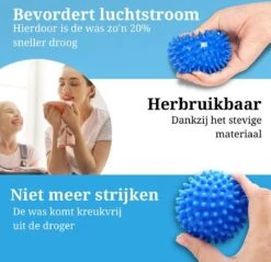 Wasdroger Ballen - Wasbol - Droogballen - Wasbal - Wasballen - Drogerballen - Wasballen Voor Wasmachine - 4 Stuks -Lifestyle-Productwinkel 1200x1162 2