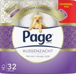 Page Toiletpapier - 32 Rollen - Kussenzacht Wc Papier (3-laags) - Voordeelverpakking -Lifestyle-Productwinkel 1200x1167 2