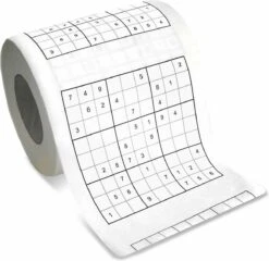 MikaMax Sudoku WC Papier - Sudoku - Iedervel Een Andere Sudoku - Toiletpapier - Puzzels - Puzzel -Lifestyle-Productwinkel 1200x1168 2