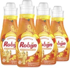 Robijn Classics Passiebloem & Bergamot Wasverzachter - 4 X 30 Wasbeurten - Voordeelverpakking 13 Robijn Classics Passiebloem & Bergamot Wasverzachter - 4 X 30 Wasbeurten - Voordeelverpakking -Lifestyle-Productwinkel 1200x1169 4