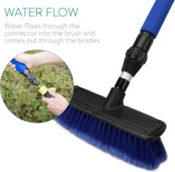 Navaris Telescopische Autowasborstel - Watergevoerde Wasborstel Voor Auto's En Ramen Met Uitschuifbare Lange Handgreep En Zachte Haren - Blauw -Lifestyle-Productwinkel 1200x1182 6