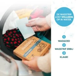 Wasmiddeldoekjes - Ocean Breeze Wasstrips 64 Wasbeurten – Wasmiddel Wasdoekjes - Natuurlijke Wasverzachter – Vegan – Zero Waste -Lifestyle-Productwinkel 1200x1186 1