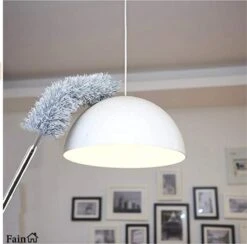 Fain® Plumeau Met Telescoopsteel – Grijs – 80 Tot 280 Cm - Uitschuifbaar – Wasbaar - Flexibel 360° Draaibaar – Duster - Microvezel Ragebol -Lifestyle-Productwinkel 1200x1186 7