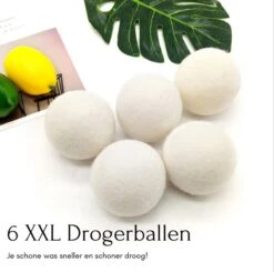 Geniet Van Gemak® | Herbruikbare Wollen Drogerballen | Wasbollen | Schaapswol | Duurzame En Energiebesparende Wasballen | 6 XL Drogerballen 15 Geniet Van Gemak® | Herbruikbare Wollen Drogerballen | Wasbollen | Schaapswol | Duurzame En Energiebesparende Wasballen | 6 XL Drogerballen -Lifestyle-Productwinkel 1200x1191