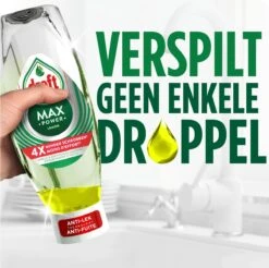 Dreft MaxPower - Lemon - Vloeibaar Afwasmiddel - Voordeelverpakking 8 X 640 Ml -Lifestyle-Productwinkel 1200x1197 11