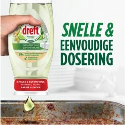 Dreft Natuurlijke Geur - Afwasmiddel - Bergamot & Gember - Ondersteboven Fles - Voordeelverpakking 8 X 370 Ml -Lifestyle-Productwinkel 1200x1198 31