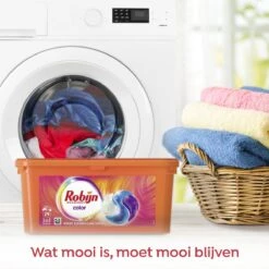 Robijn Color 3 In 1 Wascapsules Speciaal Voor De Gekleurde Was - 29 Wasbeurten -Lifestyle-Productwinkel 1200x1198 8