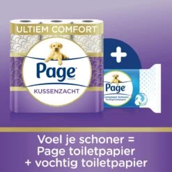 Page Toiletpapier - 32 Rollen - Kussenzacht Wc Papier (3-laags) - Voordeelverpakking -Lifestyle-Productwinkel 1200x1200 1027