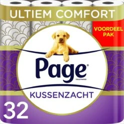 Page Toiletpapier - 32 Rollen - Kussenzacht Wc Papier (3-laags) - Voordeelverpakking -Lifestyle-Productwinkel 1200x1200 1028