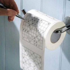MikaMax Sudoku WC Papier - Sudoku - Iedervel Een Andere Sudoku - Toiletpapier - Puzzels - Puzzel -Lifestyle-Productwinkel 1200x1200 1031