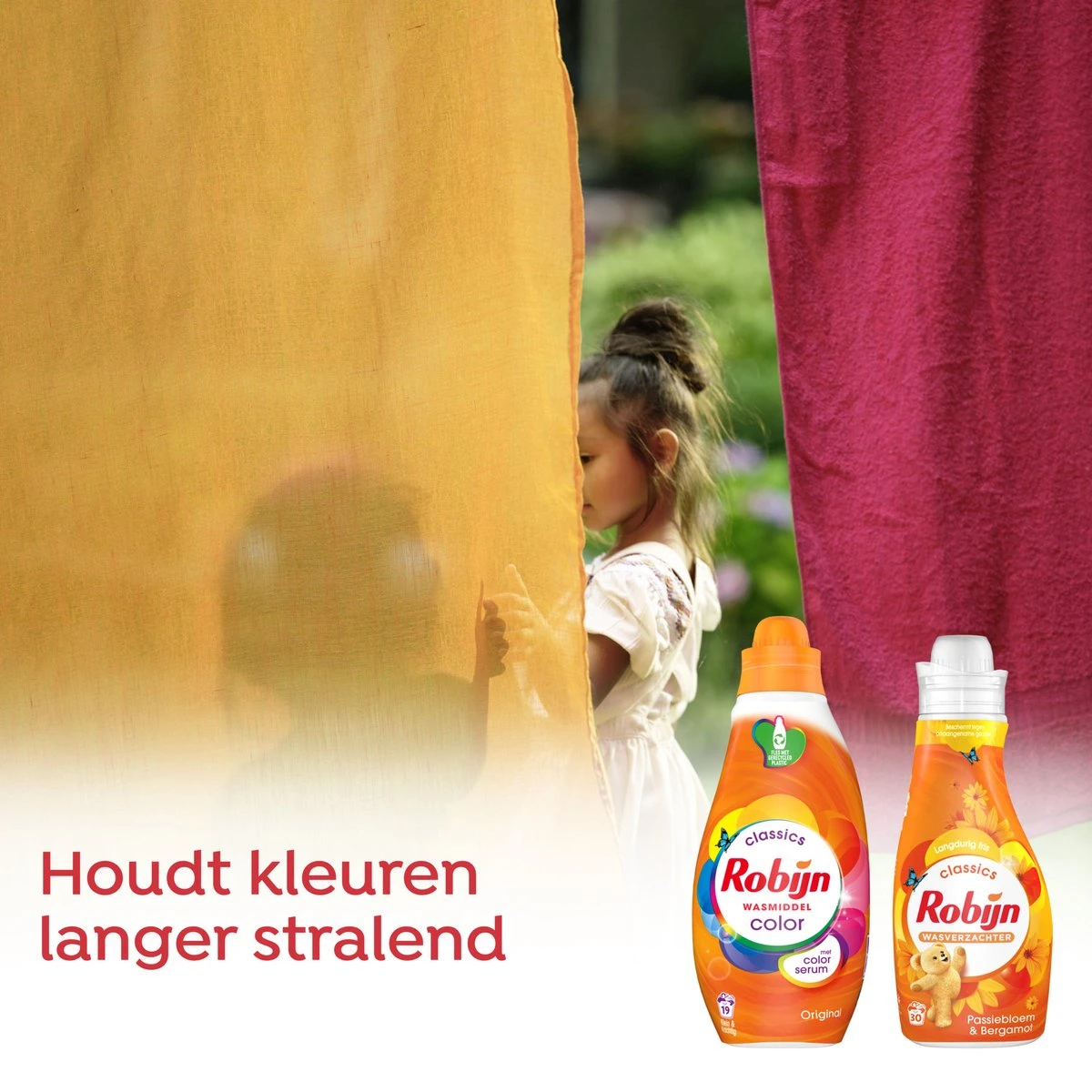 Robijn Color & Passiebloem Wasmiddel En Wasverzachter Pakket - 5 Stuks - Voordeelpakket 9 Robijn Color & Passiebloem Wasmiddel En Wasverzachter Pakket - 5 Stuks - Voordeelpakket - Afbeelding 7