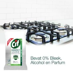 Cif Disinfect & Shine Wipes Original Desinfectie Schoonmaakdoekjes - 12 X 30 Doekjes - Voordeelverpakking -Lifestyle-Productwinkel 1200x1200 1139