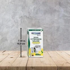 HEITMANN Pure Ontkalker- Citroenzuur Ontkalker, Natuurvriendelijke Kalkreiniger Voor Een Hygiënische Reiniging - Poeder, 1x 350 G -Lifestyle-Productwinkel 1200x1200 1209