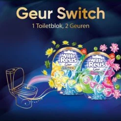 Witte Reus Toiletblok Geur Switch - Appel Waterlelie - WC Blokjes Voordeelverpakking - 10 Stuks -Lifestyle-Productwinkel 1200x1200 1250