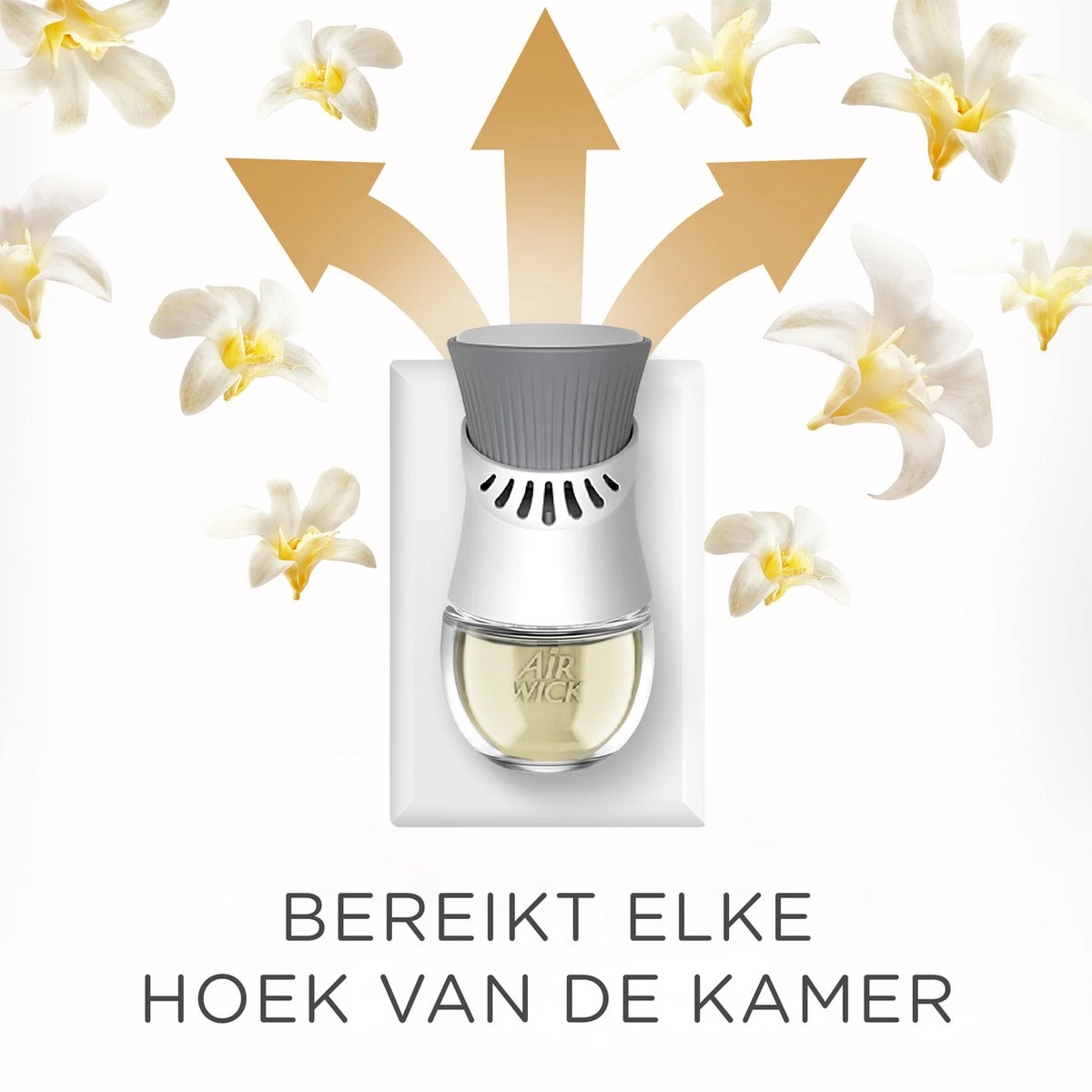 Air Wick Elektrische Luchtverfrisser - Vanille & Orchidee - 3 Navullingen 9 Air Wick Elektrische Luchtverfrisser - Vanille & Orchidee - 3 Navullingen - Afbeelding 7