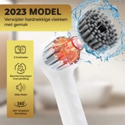MostEssential Premium Elektrische Schoonmaakborstel 2023 Model – Elektrische Schrobber - Schrobborstel - Poetsmachine – Voor Badkamer Of Keuken - Inclusief 4 Borstelkoppen 14 MostEssential Premium Elektrische Schoonmaakborstel 2023 Model – Elektrische Schrobber - Schrobborstel - Poetsmachine – Voor Badkamer Of Keuken - Inclusief 4 Borstelkoppen -Lifestyle-Productwinkel 1200x1200 1395