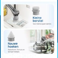 Qualitics Elektrische Schoonmaakborstel - Roterende Polijstmachine - Schrobborstel - Poetsmachine - Vloerreiniger Met 10 Opzetstukken 16 Qualitics Elektrische Schoonmaakborstel - Roterende Polijstmachine - Schrobborstel - Poetsmachine - Vloerreiniger Met 10 Opzetstukken -Lifestyle-Productwinkel 1200x1200 1431