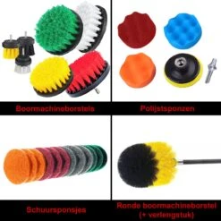 Borstelset Boormachine 25 Delig Per 2 - Schuursponsjes- Schrobborstel - Boorborstel - Schuurborstel - Borstel Boormachine - Schoonmaakborstel - Reinigingsborstel - Tapijtreiniger - Borstelset 18 Borstelset Boormachine 25 Delig Per 2 - Schuursponsjes- Schrobborstel - Boorborstel - Schuurborstel - Borstel Boormachine - Schoonmaakborstel - Reinigingsborstel - Tapijtreiniger - Borstelset -Lifestyle-Productwinkel 1200x1200 1475