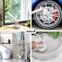 GoScrub® Elektrische Schoonmaakborstel – Elektrische Schrobber - Schrobborstel – Voor Badkamer Of Keuken – Schrobber Met Steel – Luiwagen – Polijstmachine - Roze 17 GoScrub® Elektrische Schoonmaakborstel – Elektrische Schrobber - Schrobborstel – Voor Badkamer Of Keuken – Schrobber Met Steel – Luiwagen – Polijstmachine - Roze -Lifestyle-Productwinkel 1200x1200 1510
