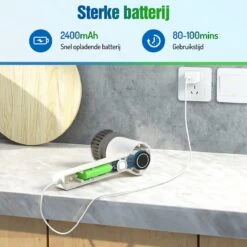 Elektrische Schoonmaakborstel - Schrobborstel - Handborstel - Schuurborstel - Schrobber - Badkamer - Toilet - Keuken 12 Elektrische Schoonmaakborstel - Schrobborstel - Handborstel - Schuurborstel - Schrobber - Badkamer - Toilet - Keuken -Lifestyle-Productwinkel 1200x1200 1544