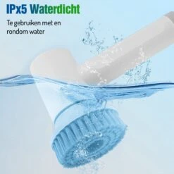 Elektrische Schoonmaakborstel - Schrobborstel - Handborstel - Schuurborstel - Schrobber - Badkamer - Toilet - Keuken 14 Elektrische Schoonmaakborstel - Schrobborstel - Handborstel - Schuurborstel - Schrobber - Badkamer - Toilet - Keuken -Lifestyle-Productwinkel 1200x1200 1546