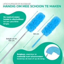 WITTS Telescopische Plumeau Met Telescoopsteel - 60 Tot 140 Cm - Uitschuifbaar - Blauw 12 WITTS Telescopische Plumeau Met Telescoopsteel - 60 Tot 140 Cm - Uitschuifbaar - Blauw -Lifestyle-Productwinkel 1200x1200 1571